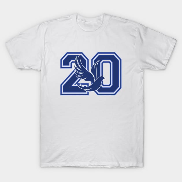 Zeta Phi Beta 1920 - 2020 Dove 100 Years Design T-Shirt by DrJOriginals